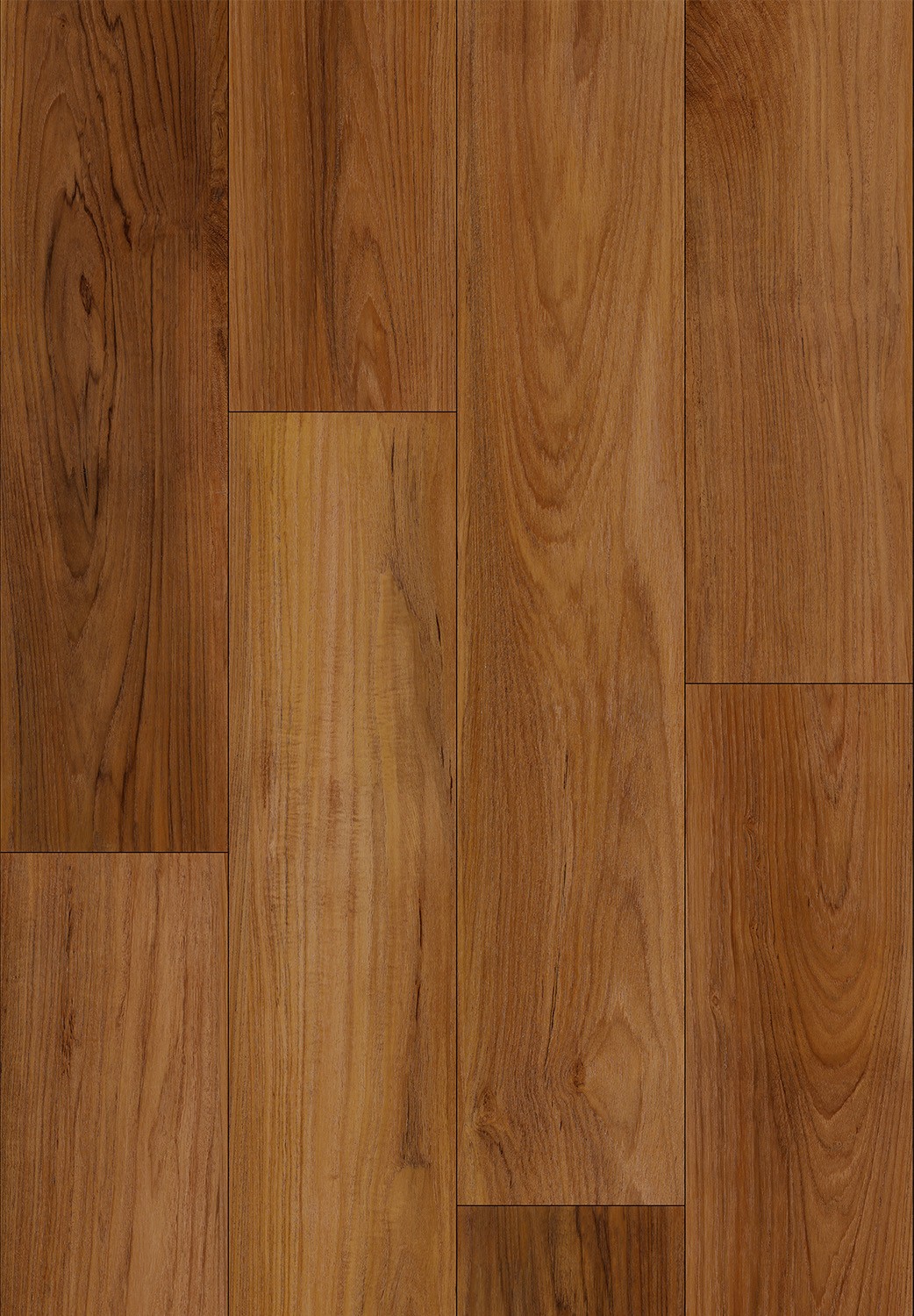 Mexen Lubbock próbka paneli winylowych 1240 x 182 mm SPC 6,5 mm, podkład IXPE 1,5 mm, 4 V-Fuga, Teak - F1092-S