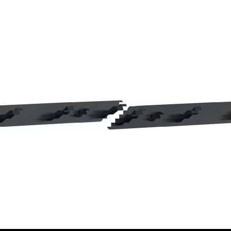 Mexen gancio per asciugamani con cinque supporti, nero - 709175-70