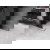 Mexen Velar L Duo Duschkabine, verschiebbar, 90 x 90 cm, graphit, gebürstet (Gun Gray) - 871-090-090-02-43-66