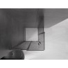 Mexen Velar L Duo lükandustega dušikabiin 100 x 100 cm, grafiit, harjatud gun gray - 871-100-100-02-43-66
