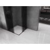 Mexen Velar L Duo Sliding Shower Cabin 90 x 90 cm, Graphite, Black - 871-090-090-02-43-70