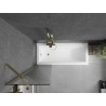 Mexen Next vannitoapaneel, 1-osaline, 50 x 150 cm, triibuline, kuldne - 895-050-000-00-09-50