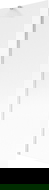 Mexen Next 1-Panel Bathtub Screen 60 x 150 cm, Striped Glass, Chrome - 895-060-000-00-09-01