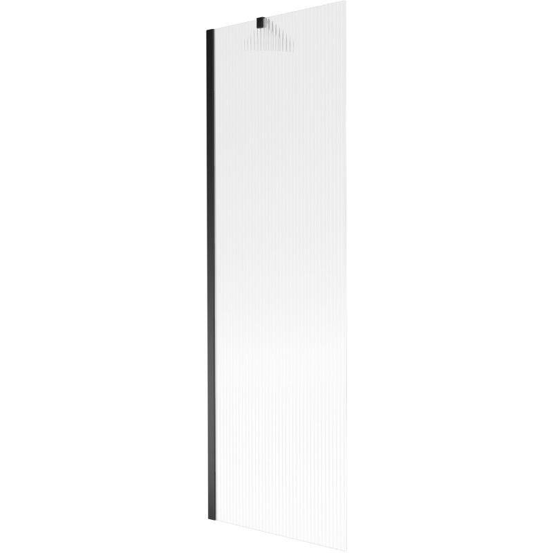 Mexen Next vannitoakaas 1-tiivane 60 x 150 cm, triibuline, must - 895-060-000-00-09-70