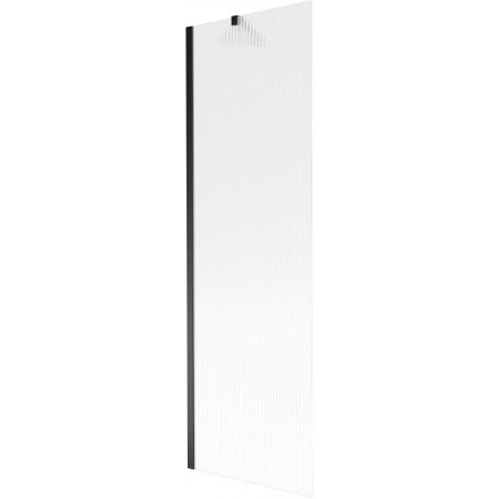 Mexen Next pare-douche 1-volet 60 x 150 cm, rayures, noir - 895-060-000-00-09-70