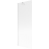 Mexen Next vannialune paravan 1 tiib 70 x 150 cm, triibuline, valge - 895-070-000-00-09-20