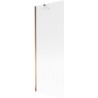 Mexen Next vannitoasirm 1-tiivaline 70 x 150 cm, triibuline, roosa kuld - 895-070-000-00-09-60