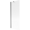 Mexen Next 1-krilni tuš paravan 70 x 150 cm, pruge, crni - 895-070-000-00-09-70