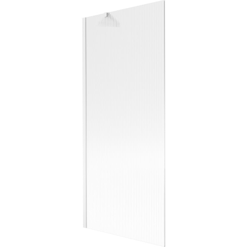 Mexen Next 1-leheline vannisein 80 x 150 cm, triibuline, valge - 895-080-000-00-09-20