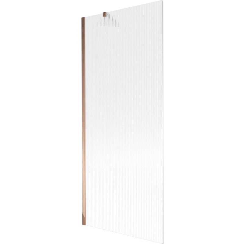 Mexen Next vannisein, 1-osaline 80 x 150 cm, triibuline, roosa kuld - 895-080-000-00-09-60
