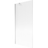 Mexen Next vanniparavan 1-leheline 90 x 150 cm, triibud, kroom - 895-090-000-00-09-01