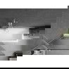 Mexen Next douchewand 1-delig 90 x 150 cm, gestreept, wit - 895-090-000-00-09-20