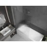 Mexen Next vannisein 1-leheline 100 x 150 cm, triibuline, kroom - 895-100-000-00-09-01