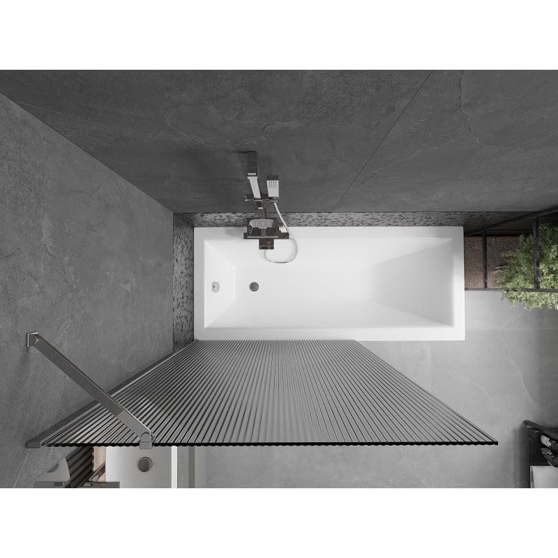 Mexen Next vannisein 1-leheline 100 x 150 cm, triibuline, kroom - 895-100-000-00-09-01