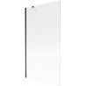 Mexen Next Duschwand 1-flillech 100 x 150 cm, Sträifen, schwaarz - 895-100-000-00-09-70