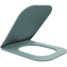 Mexen Teo abattant slim à descente lente, duroplast, vert clair mat - 39840048