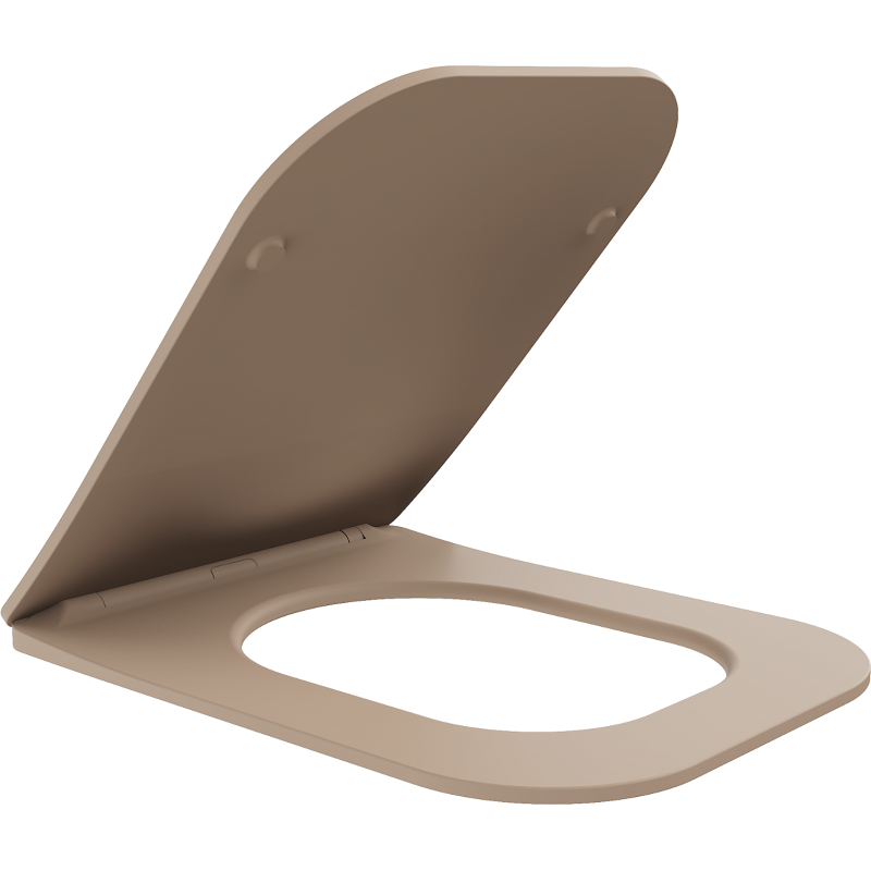 Mexen Teo mehko padajoča deska slim, duroplast, cappuccino mat - 39840064