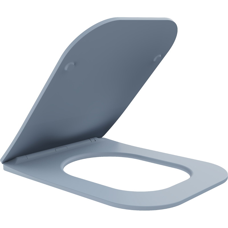 Mexen Teo aeglaselt sulguv Slim isteplaat, duroplast, hall-sinine matt - 39840069