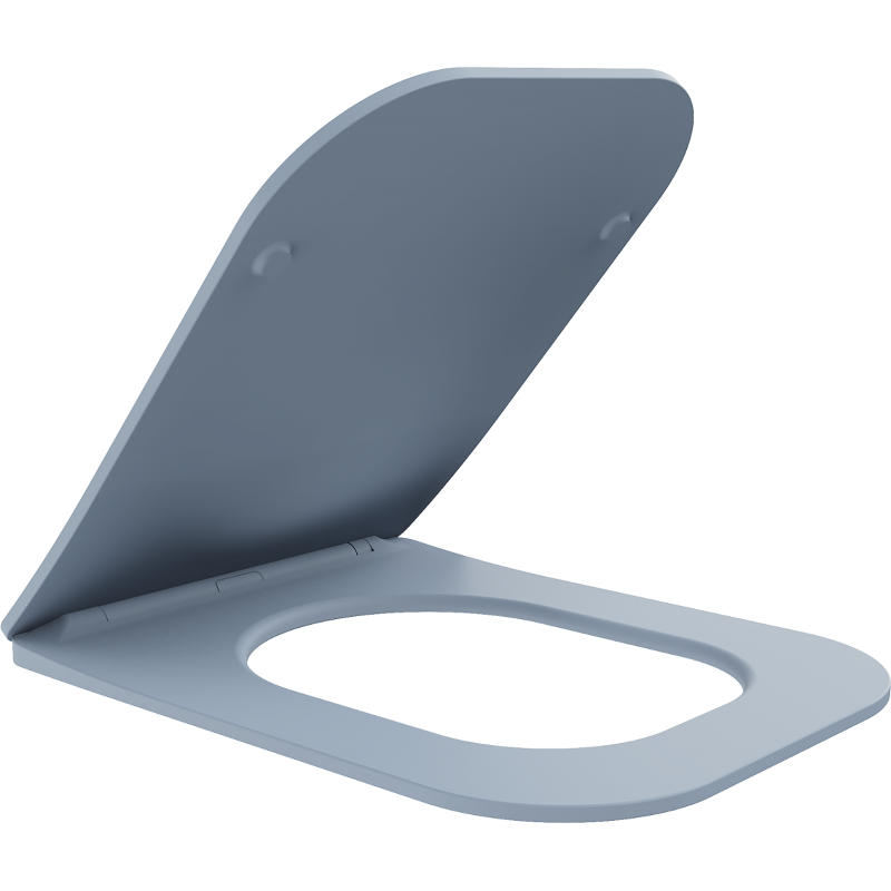 Mexen Teo deska wolnoopadająca slim, duroplast, szara-niebieska mat - 39840069