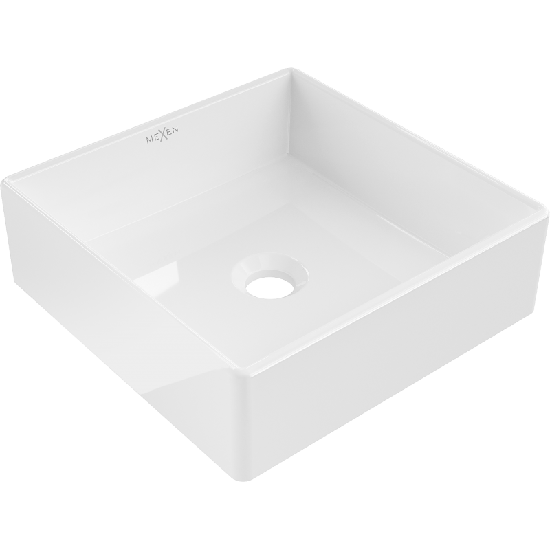 Mexen Goya countertop basin 35 x 35 cm, white - 22183500