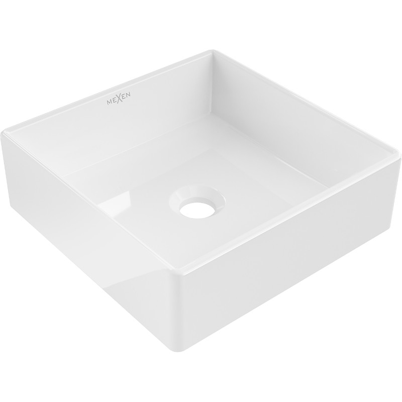 Mexen Goya opbouwwastafel 35 x 35 cm, wit - 22183500