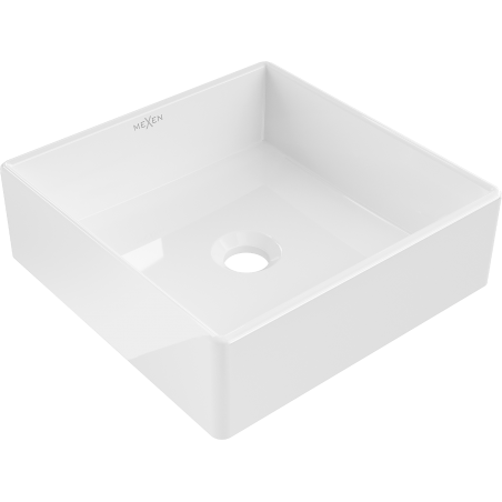 Mexen Goya countertop basin 35 x 35 cm, white - 22183500