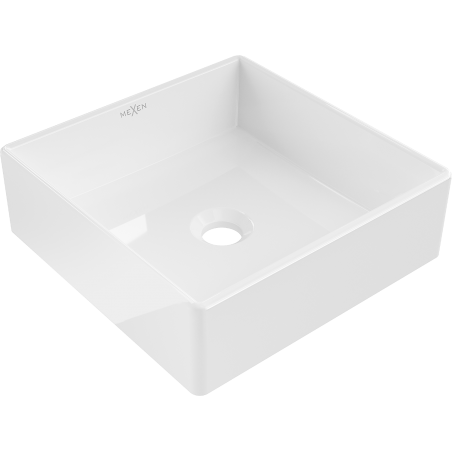 Mexen Goya lavabo sobre encimera 35 x 35 cm, blanco - 22183500