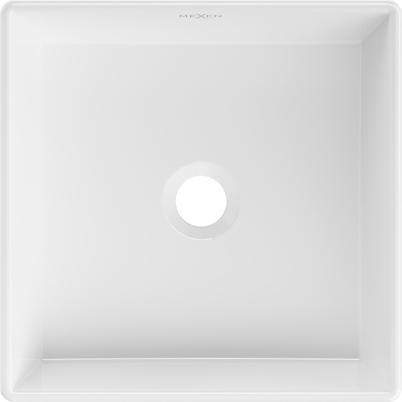 Mexen Goya opbouwwastafel 35 x 35 cm, wit - 22183500