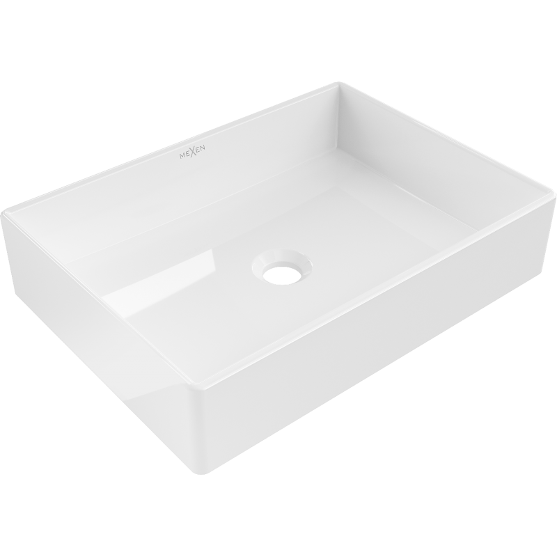 Mexen Goya lavabo à poser 51 x 37 cm, blanc - 22185000