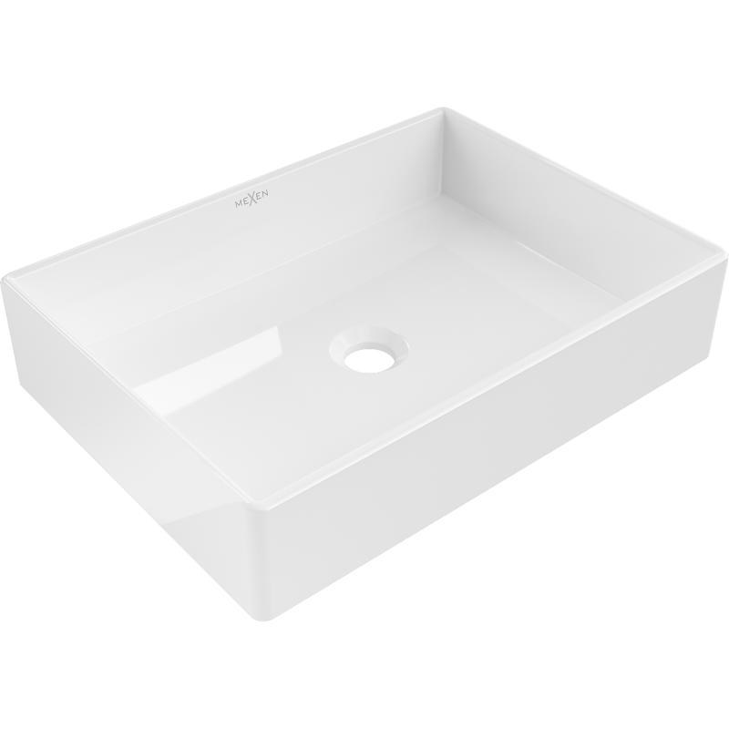 Mexen Goya pöytätason pesuallas 51 x 37 cm, valkoinen - 22185000