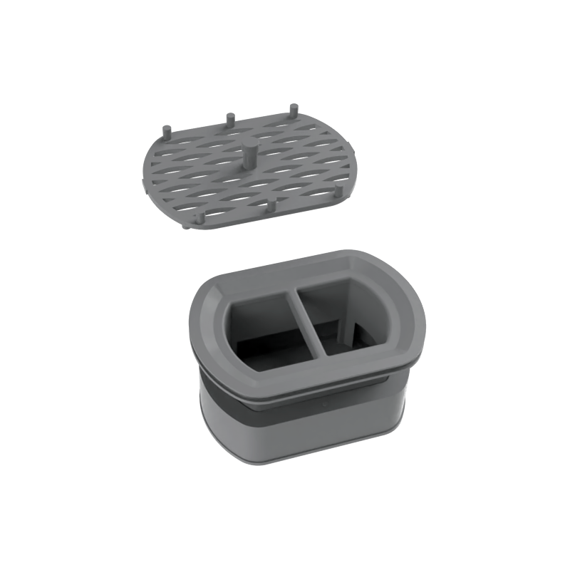 Mexen sifone con filtro per scarico lineare rotativo, grigio - 1010098