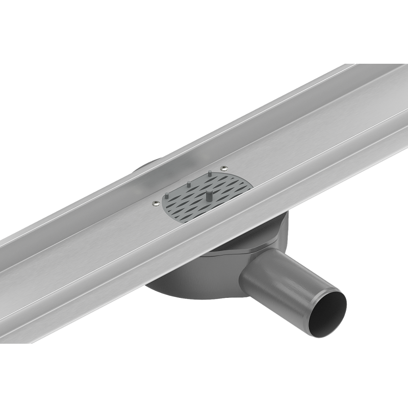 Mexen sifão com filtro para ralo linear rotativo, cinza - 1010098