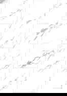 Mexen Glacier White échantillon de panneaux vinyles 610 x 305 mm SPC 6,5 mm, IXPE 1,5 mm, 4 V-Fuge, Jazz White - F1151-S