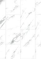 Mexen Glacier White Probe von SPC-Vinylpaneelen 6,5 mm, IXPE 1,5 mm, 4 V-Fuge, Jazz White - F1151-S