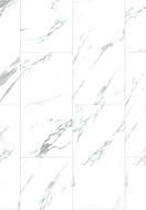 Mexen Glacier White próbka paneli winylowych SPC 6,5 mm, IXPE 1,5 mm, 4 V-Fuga, Jazz White - F1151-S