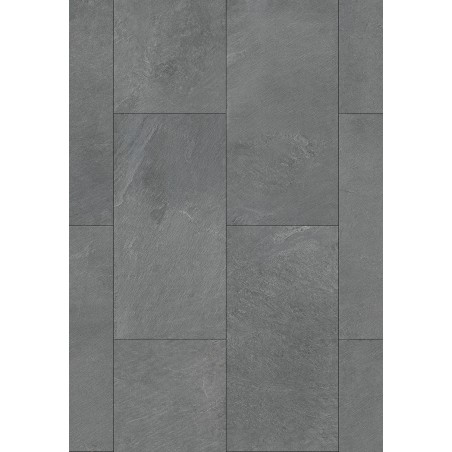 Mexen Grey Dark próbka paneli winylowych 610 x 305 mm SPC 6,5 mm, podkład IPEX 1,5 mm, 4 V-Fuga, Łupek - F1159-S