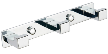 Mexen gancho triple para toalla, cromo - 709263-00