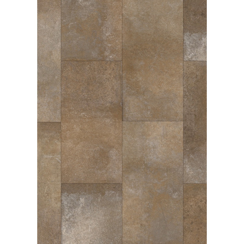 Mexen Silver Brown δείγμα βινυλικών πάνελ SPC 6,5 mm, υπόστρωμα IPEX 1,5 mm, 4 V-Fuga, Τούβλο