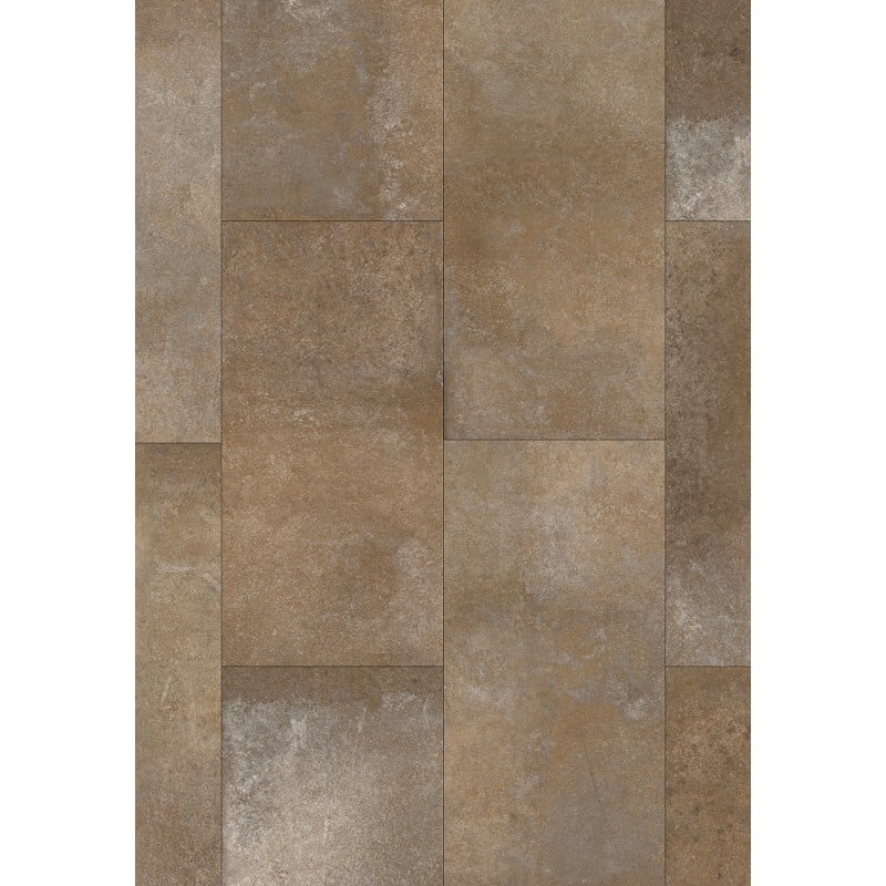 Mexen Silver Brown vinyl panel sample 610 x 305 mm SPC 6.5 mm, IXPE underlay 1.5 mm, 4 V-Groove, Brick - F1160-S