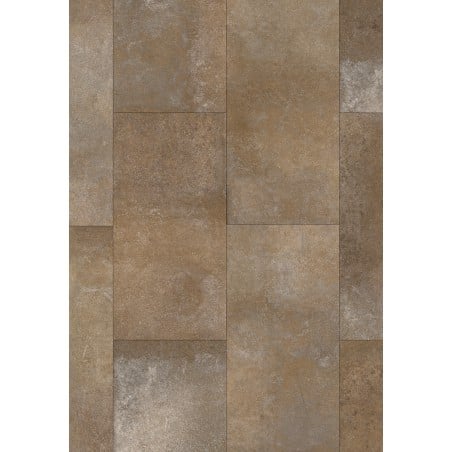 Mexen Silver Brown vinyl panel sample 610 x 305 mm SPC 6.5 mm, IXPE underlay 1.5 mm, 4 V-Groove, Brick - F1160-S