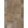 Mexen Silber Braun Muster Vinylboden 610 x 305 mm SPC 6,5 mm, IPEX Unterlage 1,5 mm, 4 V-Fuge, Ziegel - F1160-S