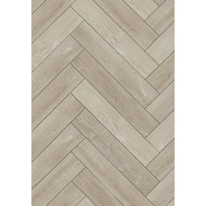 Mexen Parker vzorec vinilnih ploščic chevron SPC 6,5 mm, podloga IPEX 1,5 mm, 4 V-utor, hrast - F1166-S