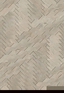 Mexen Parker sample of herringbone vinyl panels 635 x 127 mm SPC 6.5 mm, IXPE underlay 1.5 mm, 4 V-Groove, Oak - F1166-S