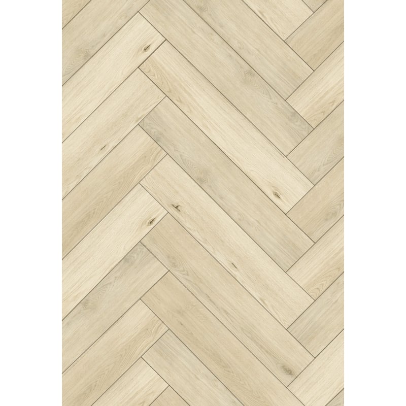 Mexen Calera vzorec vinilnih plošč ribja kost SPC 6,5 mm, podloga IPEX 1,5 mm, 4 V-reža, hrast - F1168-S