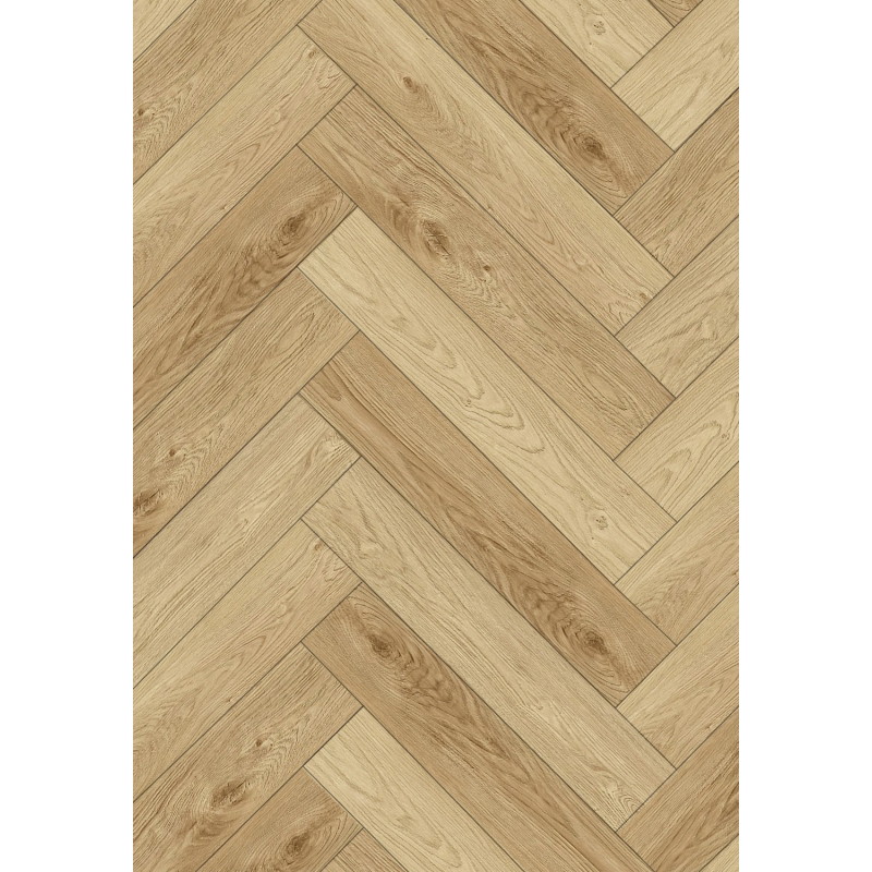 Mexen Anniston vzorec vinilnih panelov ribja kost SPC 6,5 mm, podloga IPEX 1,5 mm, 4 V-Fuga, Hrast - F1171-S