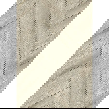 Mexen Sky Valley échantillon de panneaux vinyle chevron SPC 6,5 mm, sous-couche IXPE 1,5 mm, 4 V-Joint, Chêne - F1172-S