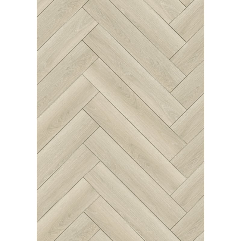Mexen Concord vzorec vinilnih plošč ribja kost SPC 6,5 mm, podloga IPEX 1,5 mm, 4 V-reža, Hrast - F1174-S