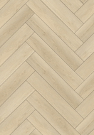Mexen Providence  sample of herringbone SPC vinyl panels 6.5 mm, IPEX underlay 1.5 mm, 4 V-Groove, Oak - F1177-S