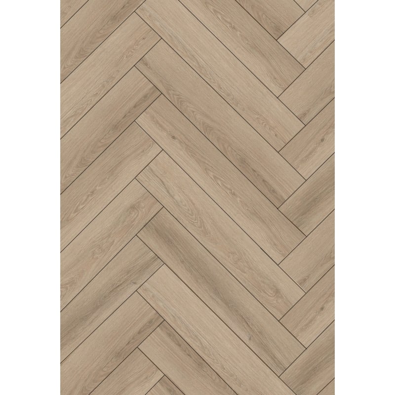 Mexen Palmdale  vzorec vinilnih plošč ribja kost SPC 6,5 mm, podloga IPEX 1,5 mm, 4 V-fuga, hrast - F1180-S