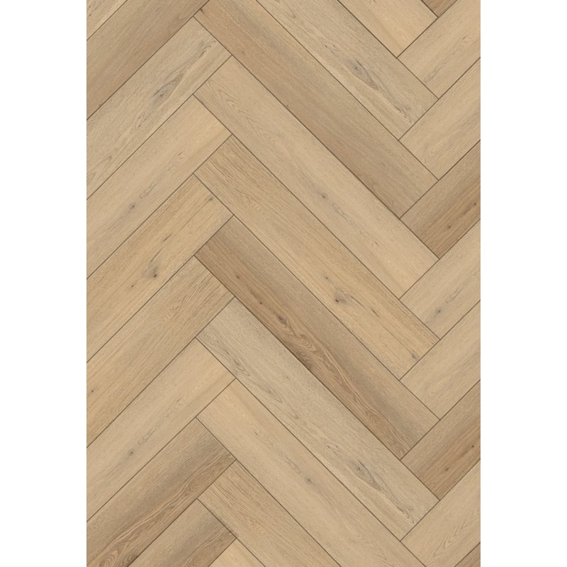 Mexen Rocky Mountain vzorec vinilnih plošč ribja kost SPC 6,5 mm, podloga 1,5 mm, 4 V-fuga, Hrast - F1184-S